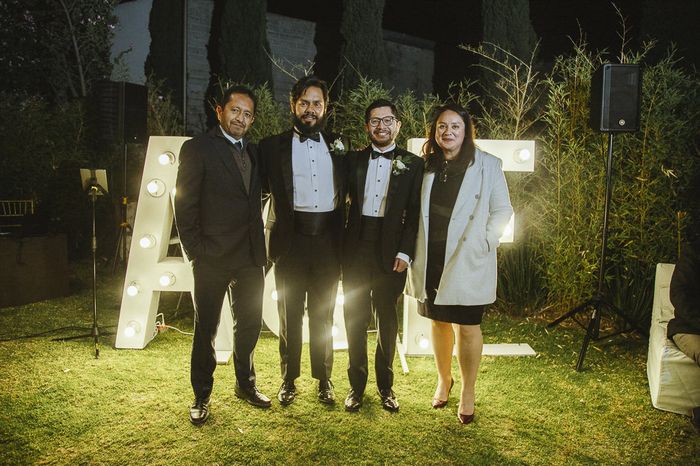 7. Con los padres 8