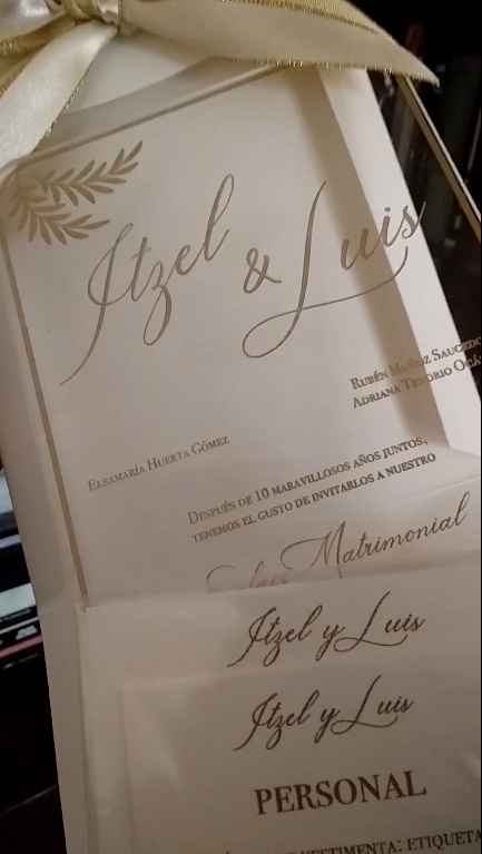 Invitaciones en acrílico ¿Les dices que sí? 💌 - 1