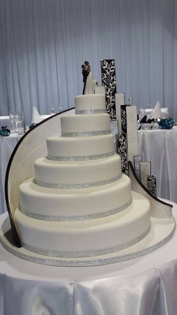 Waww quiero ver m  pastel de boda asi lolll