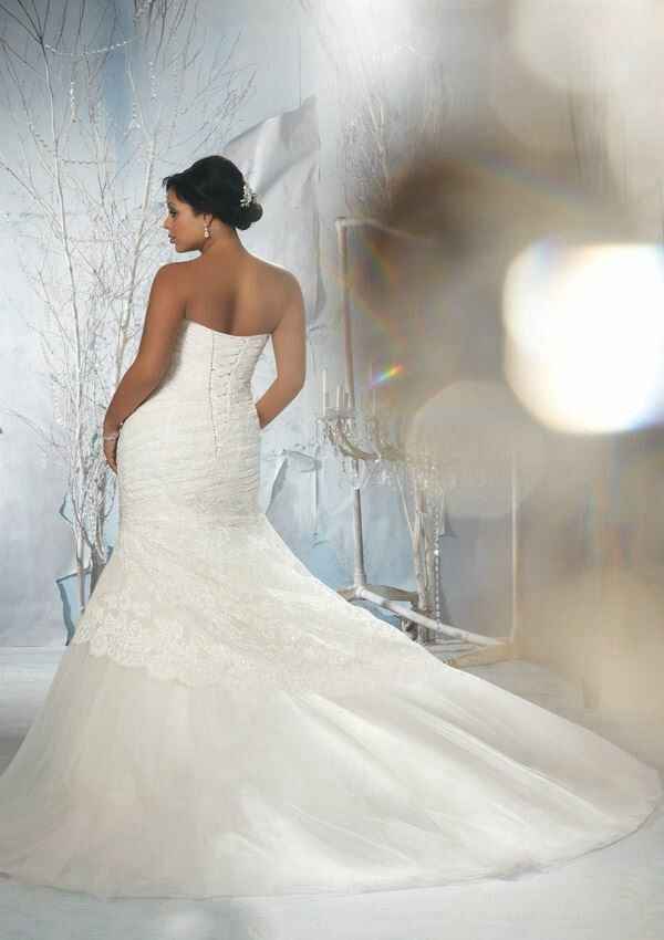 La cola de mi vestido