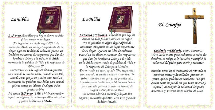 bíblia y crucifijo