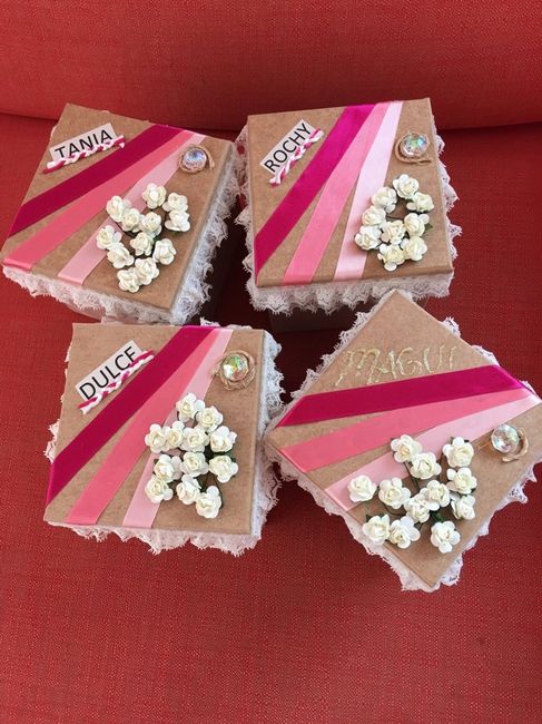 Cajitas para las damas de honor  help!!! ? - 1
