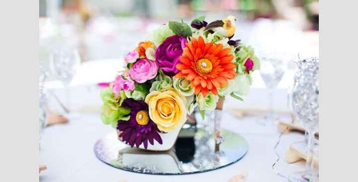 Centro de mesa para despedida