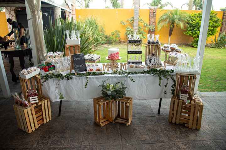 ¿Pastel de boda, mesa de dulces o ambos? - 1