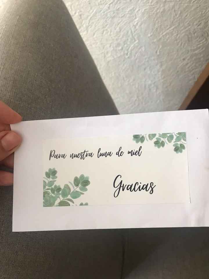 Regalos de boda: Dinero - 1