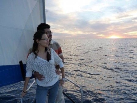 Velero al atardecer Cabo San Lucas