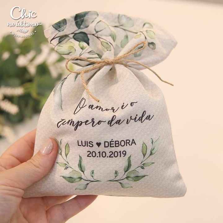¿Con qué podría rellenar los costalitos de recuerdo? - 1