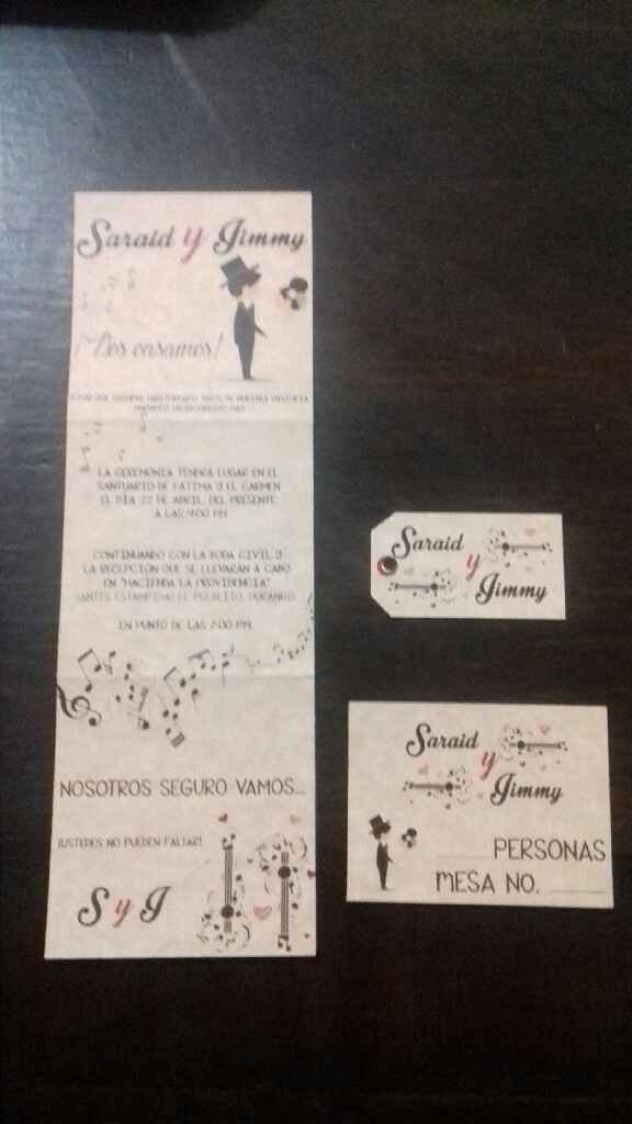 Invitaciones diy terminadas!!! - 7