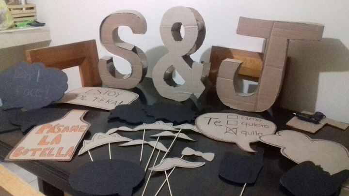 Letras 3d, velitos y letreros - 1