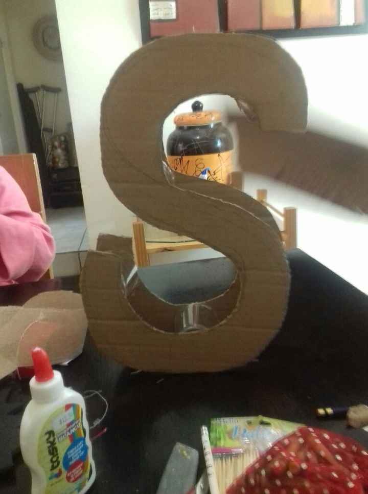 Letras 3d, velitos y letreros - 4