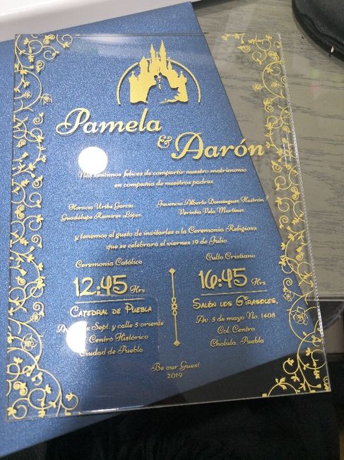 Ya me llegaron las invitaciones 😁 - 2