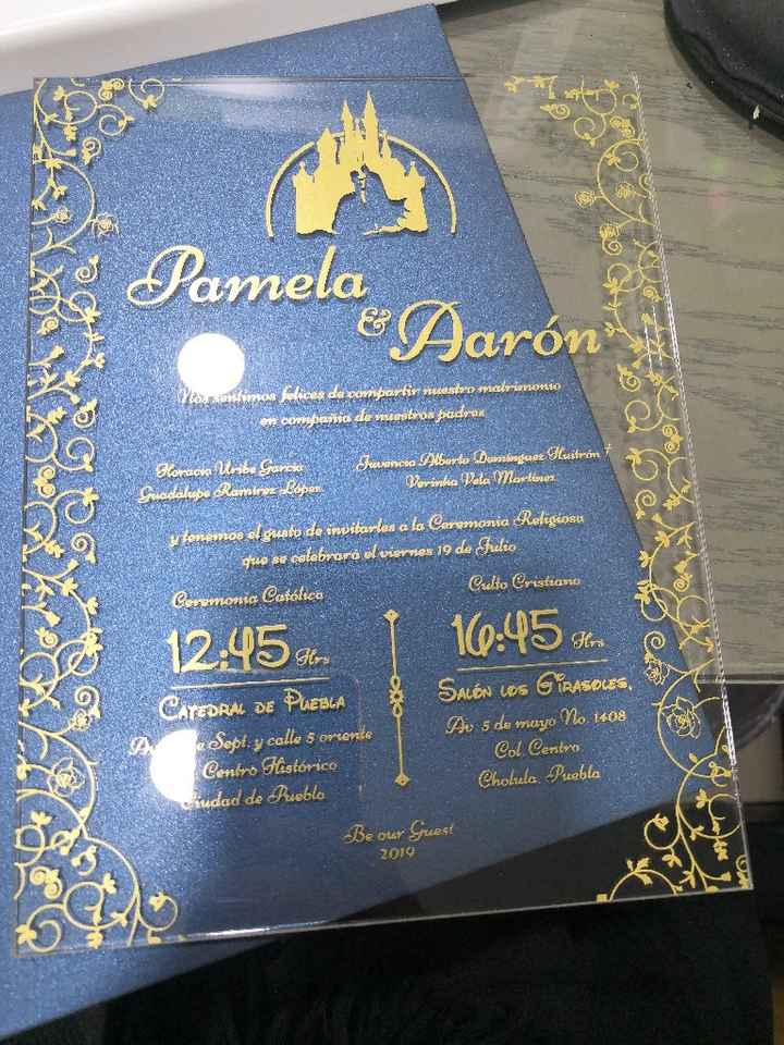 Ya me llegaron las invitaciones 😁 - 2