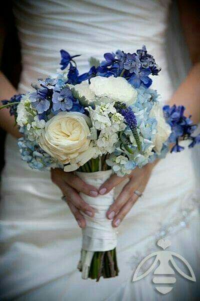 Combinacion de colores azul y dorado - 3