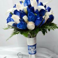 Combinacion de colores azul y dorado - 2