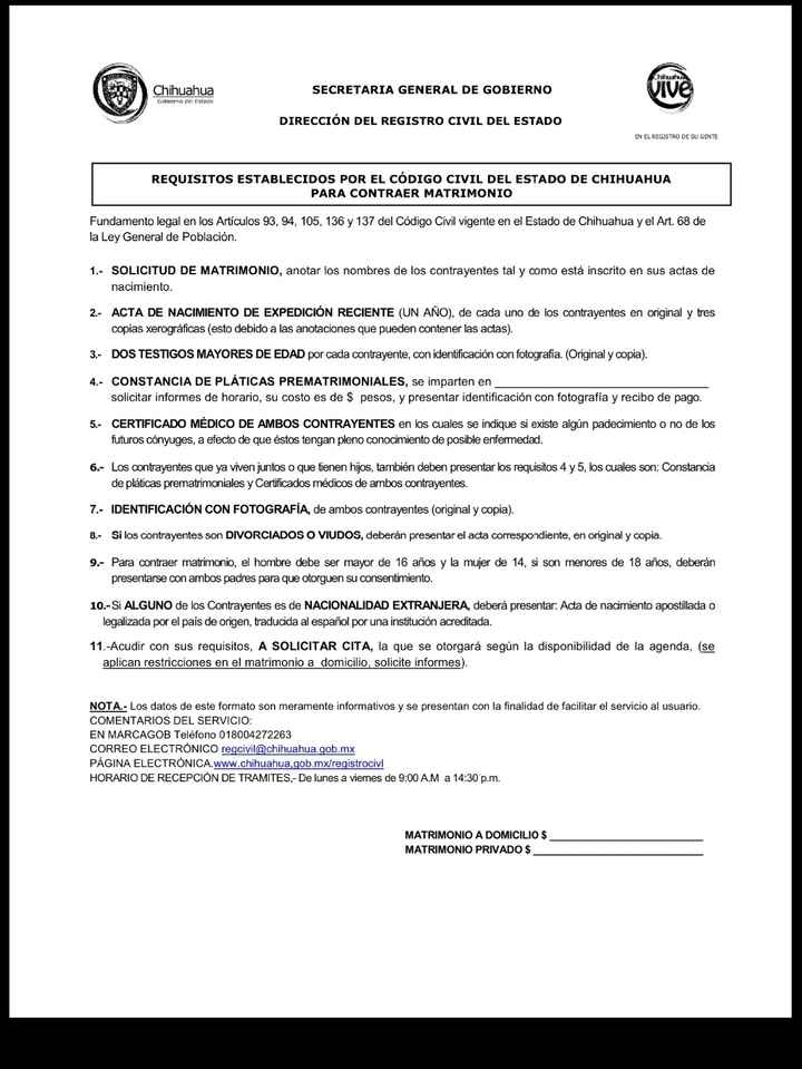 requisitos