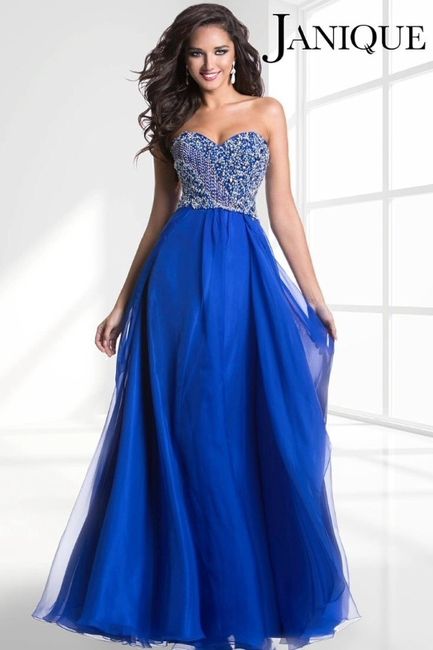 Vestidos Para Las Damas En Color Azul Rey Foro Moda Nupcial Bodas Com Mx