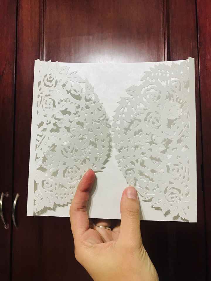 Ya encargué mi invitaciones - 1