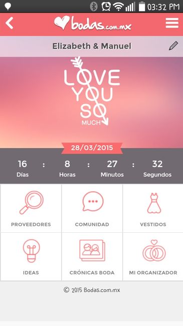 Chicas!! ¿a cuántos días están de su boda? - 1