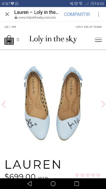 Recomendación de proveedores para zapatillas novia - 1