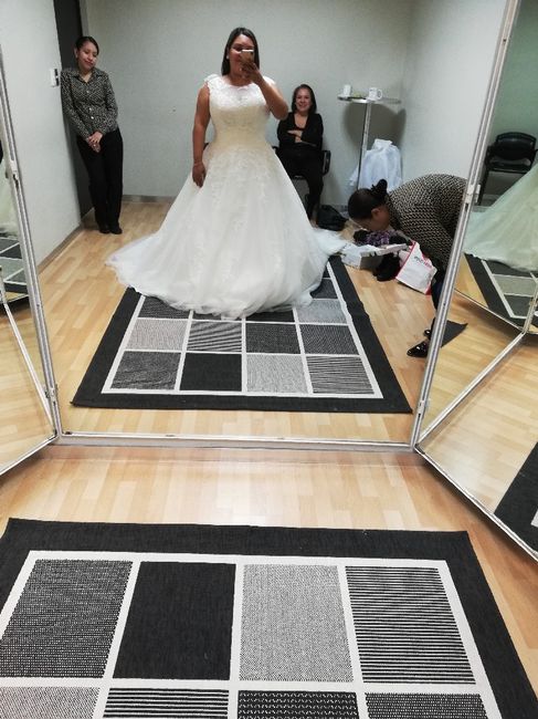 úLtima prueba del vestido 👰🏽🥰 - 2