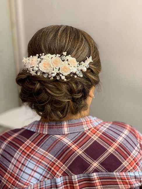 Ultima prueba de peinado y maquillaje 👰🏽 12