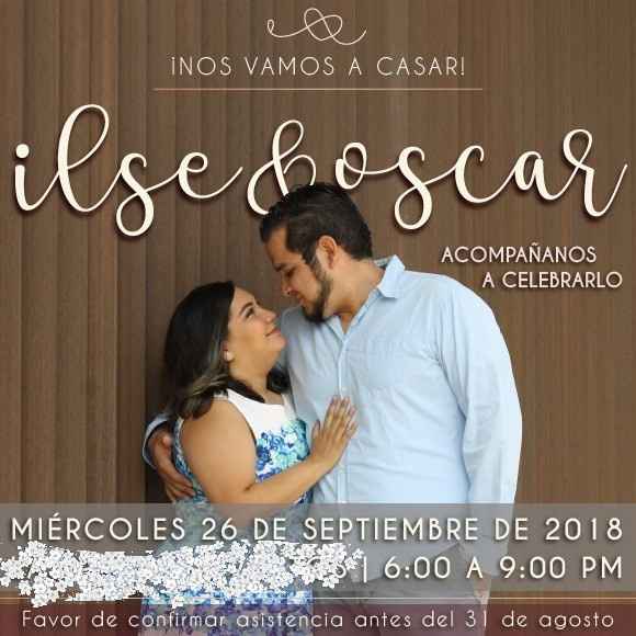 Invitaciones de fiesta de compromiso - 1