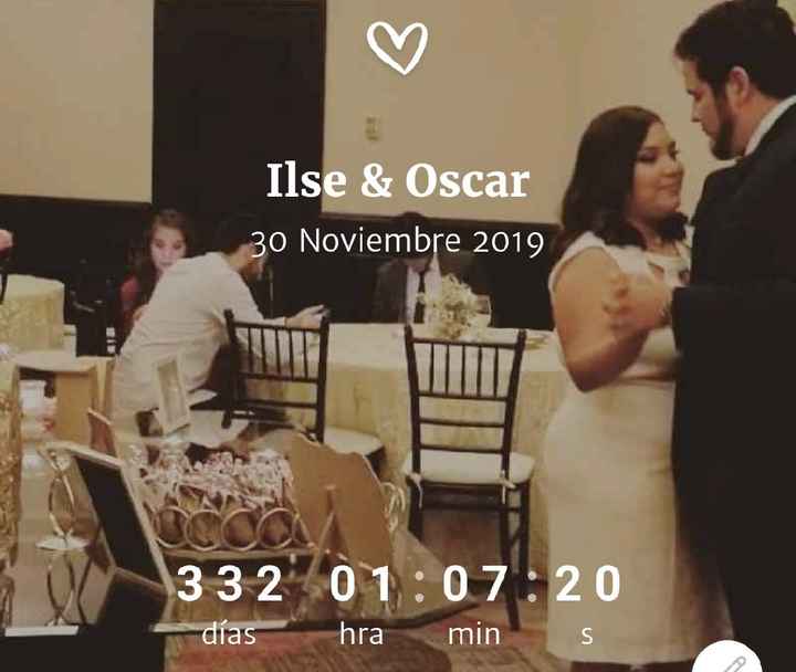 Mi marcador en el primer día del año 2019⏳👰🏻🤵🏻 - 1