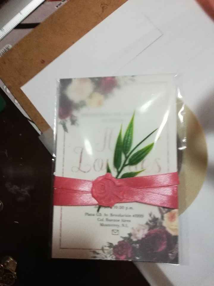 Invitaciones de la Despedida y Sesión Informal ✔️ - 14