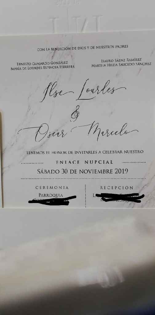 Mis invitaciones 💞 - 1