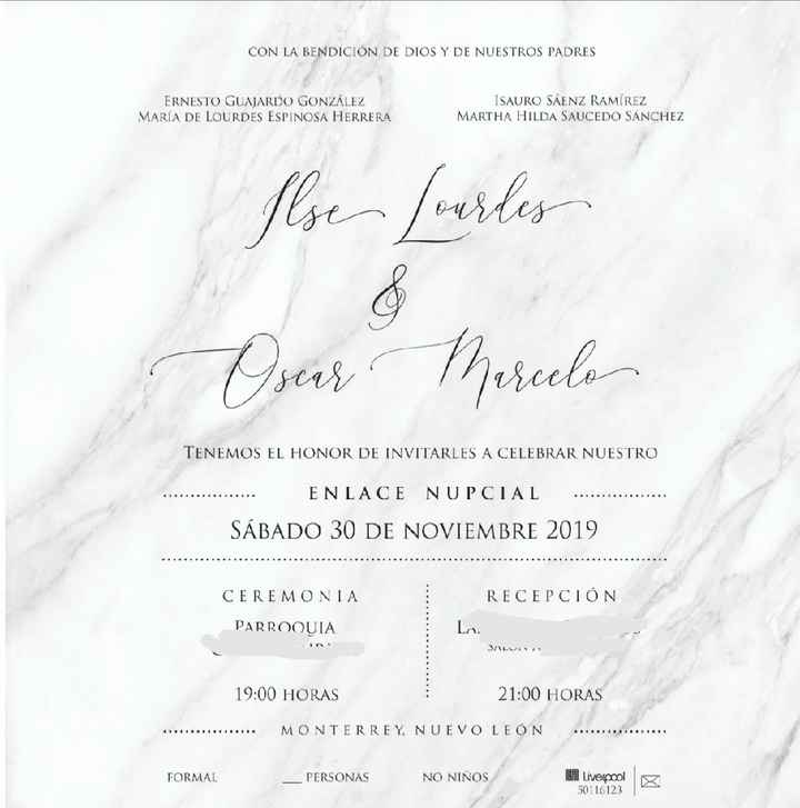 Mis invitaciones 💞 - 1