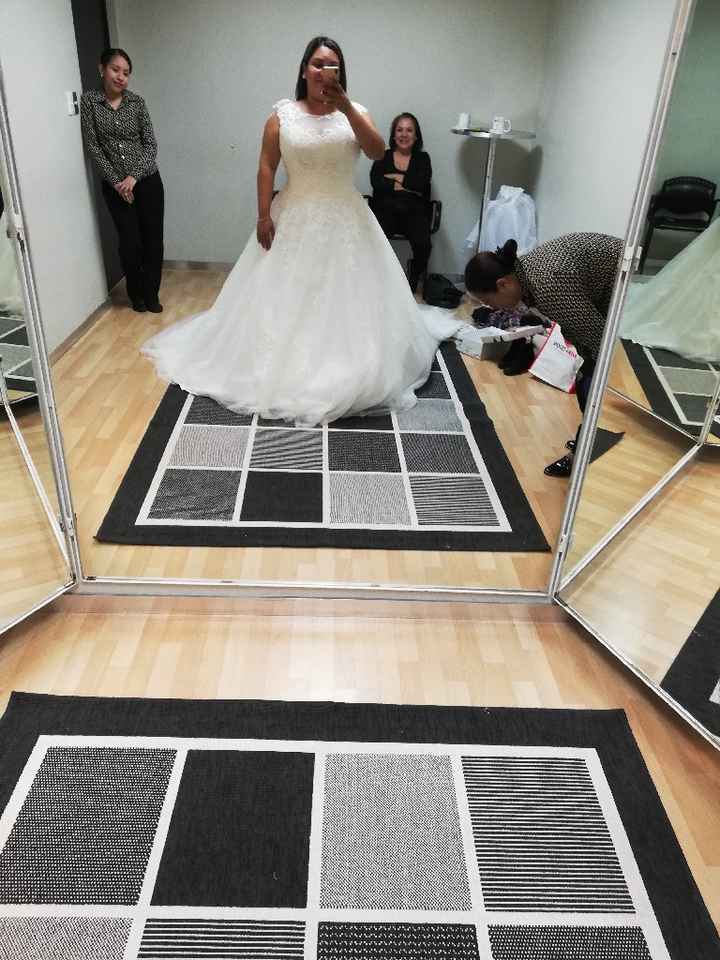 úLtima prueba del vestido 👰🏽🥰 - 2