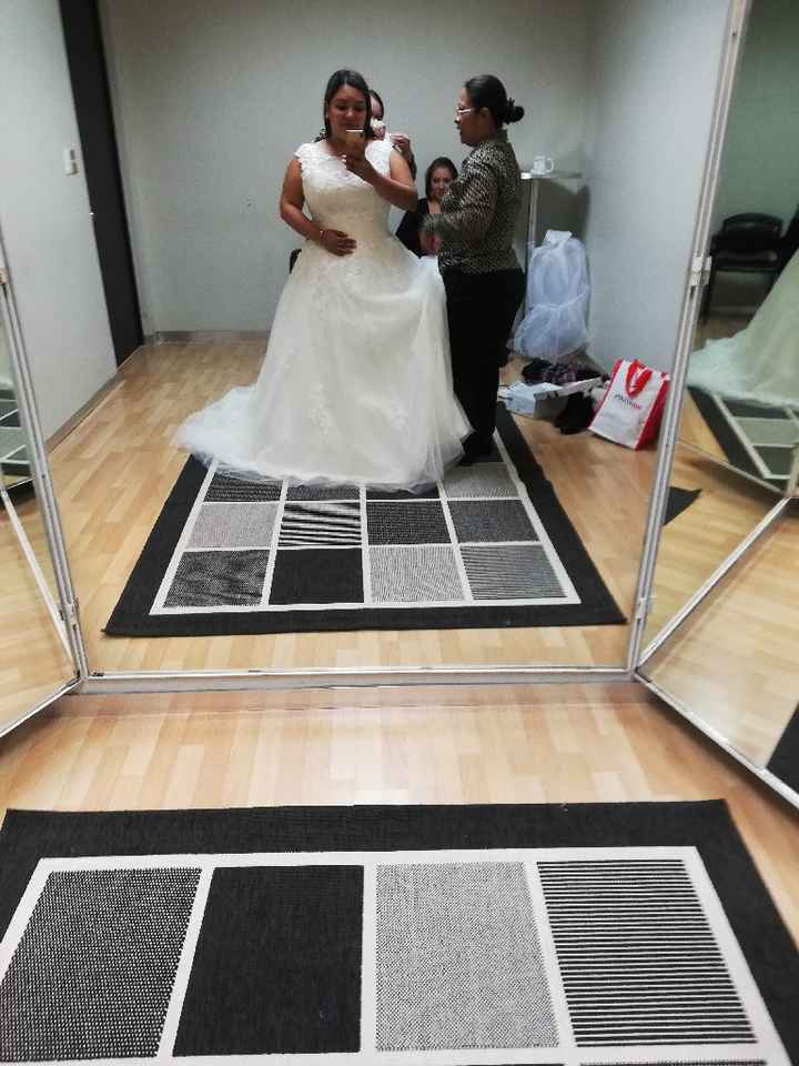 úLtima prueba del vestido 👰🏽🥰 - 3