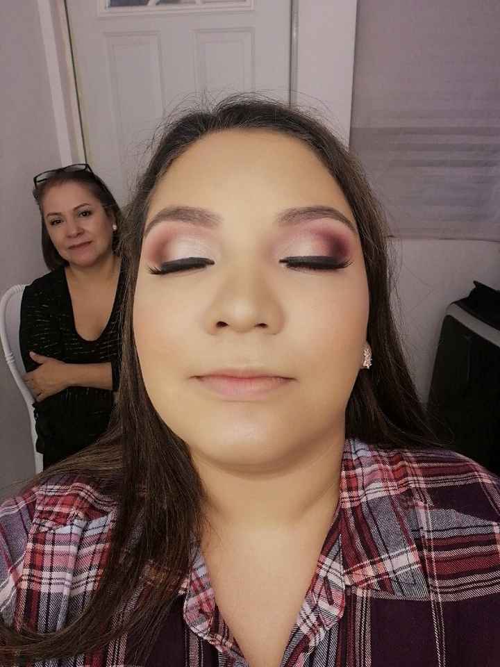 úLtima prueba de peinado y maquillaje 👰🏽 - 1