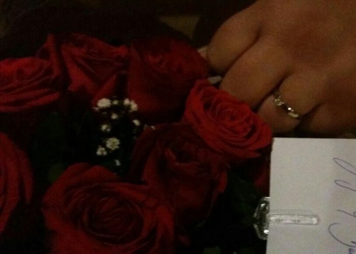 Mi anillo y mis flores