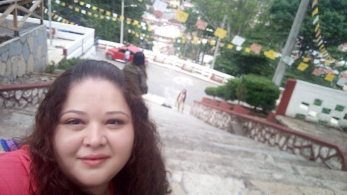 Cuando subí las eternas escaleras en San Cristobal