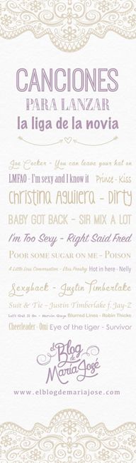 Canciones para el lanzamiento de la liga