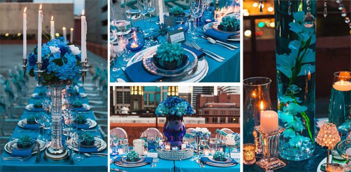 Tonalidades de azul para ti boda, color cielo 💙 - 14