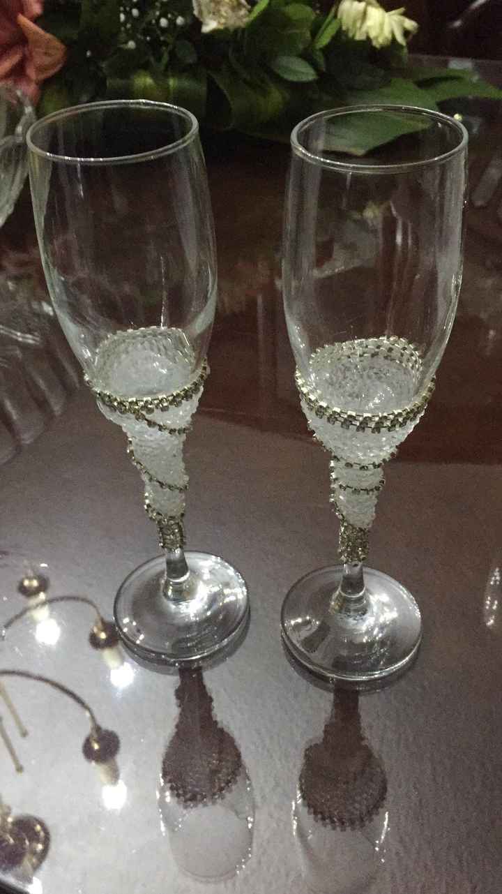 Copas de Brindis, pedida de Mano 12/10/2018