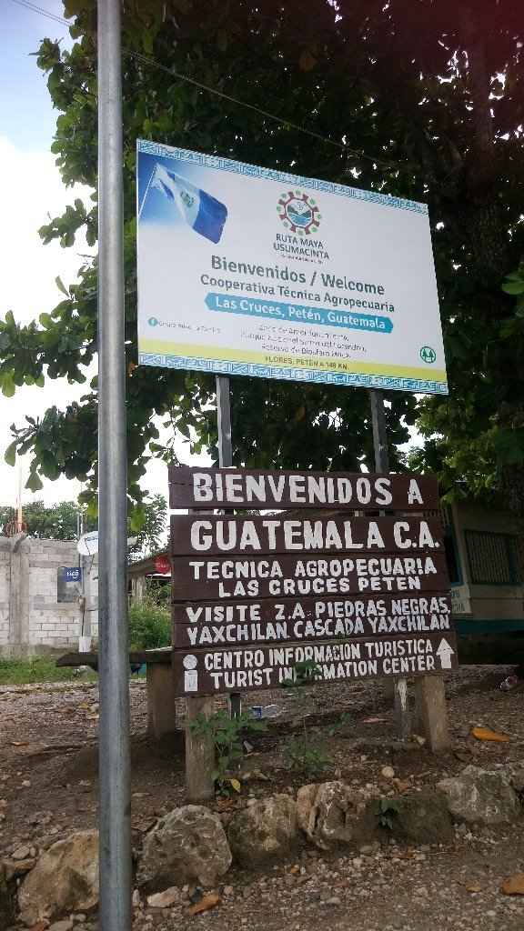 En la frontera de Guatemala