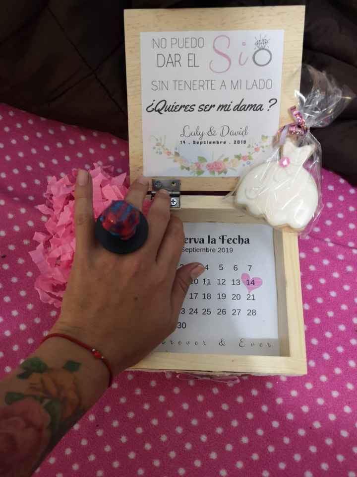 Consejos, que darle a mis damas para hacerles la petición? - 2