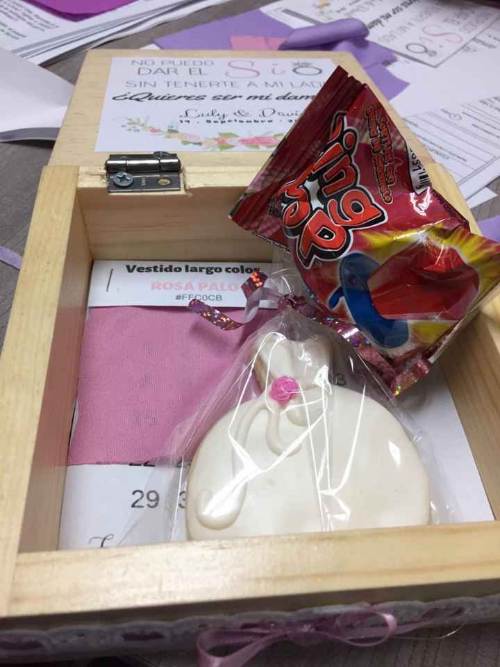 Consejos, que darle a mis damas para hacerles la petición? - 3