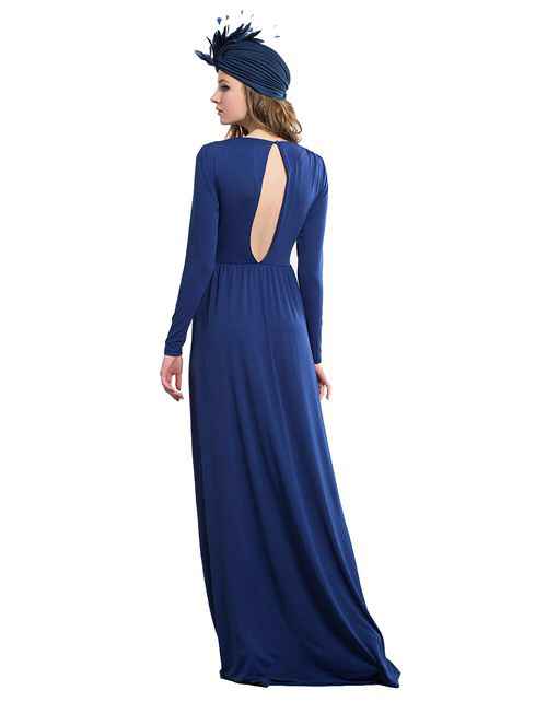 Vestidos para invitadas o Damas en tonos Azul - 16