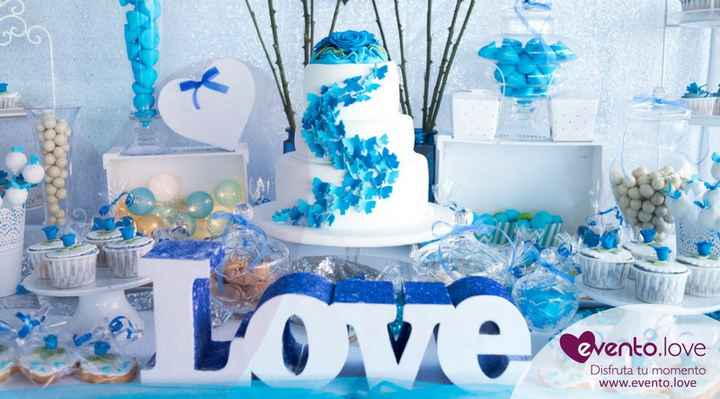 Tonalidades de azul para ti boda, color cielo 💙 - 5