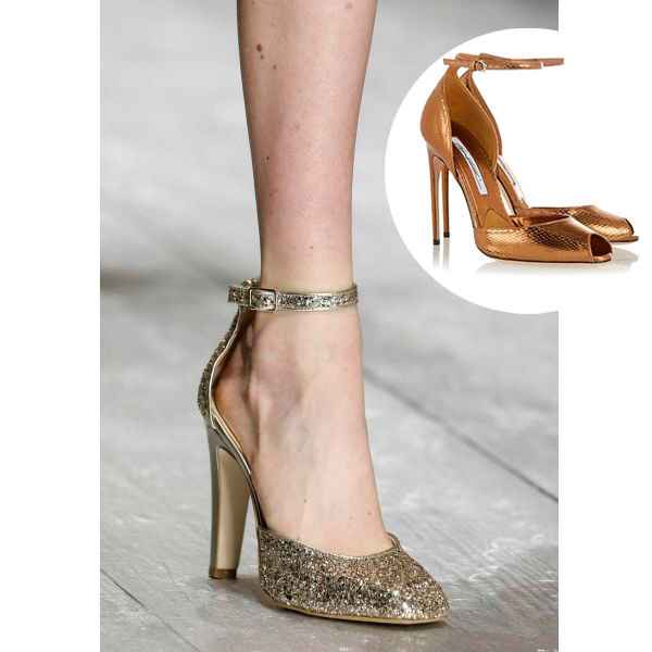 Zapatos bronce, un toque elegante para tu boda - 1