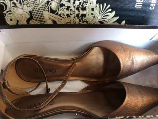 Zapatos bronce, un toque elegante para tu boda - 15