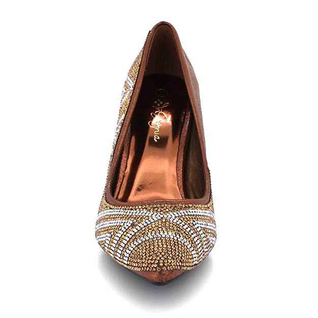 Zapatos bronce, un toque elegante para tu boda - 19