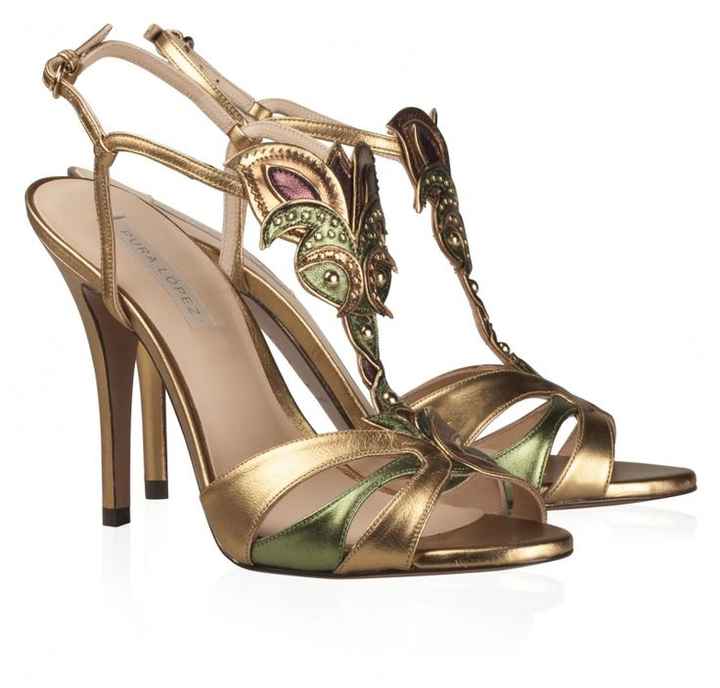 Zapatos bronce, un toque elegante para tu boda - 23