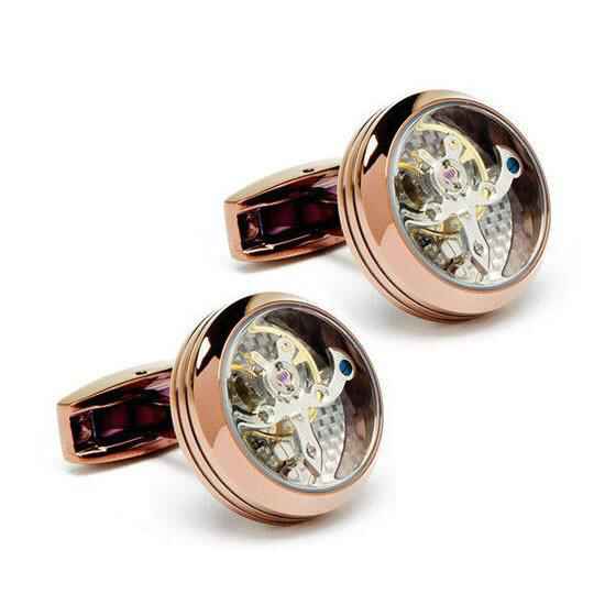 Mancuernillas en color Cobre - 1