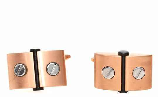 Mancuernillas en color Cobre - 10