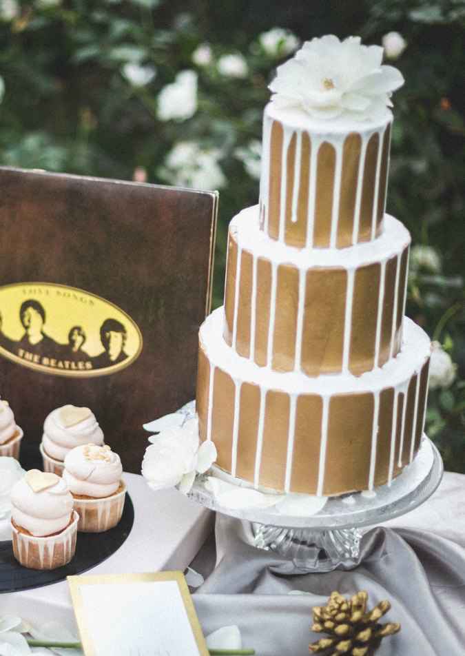 Pasteles en tonalidades cobre - 8